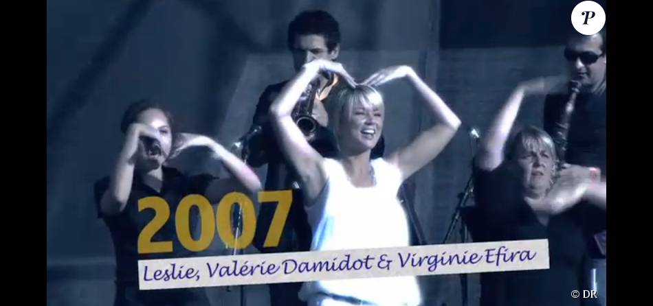 Virginie Effira Leslie Et Valerie Damidot Dans La Video Pour Les 5 Ans De Tout Le Monde Chante Contre Le Cancer Purepeople Virginie Effira Leslie Et Valerie Damidot Dans La Video Pour Les 5 Ans De Tout Le Monde Chante Contre Le Cancer Purepeople