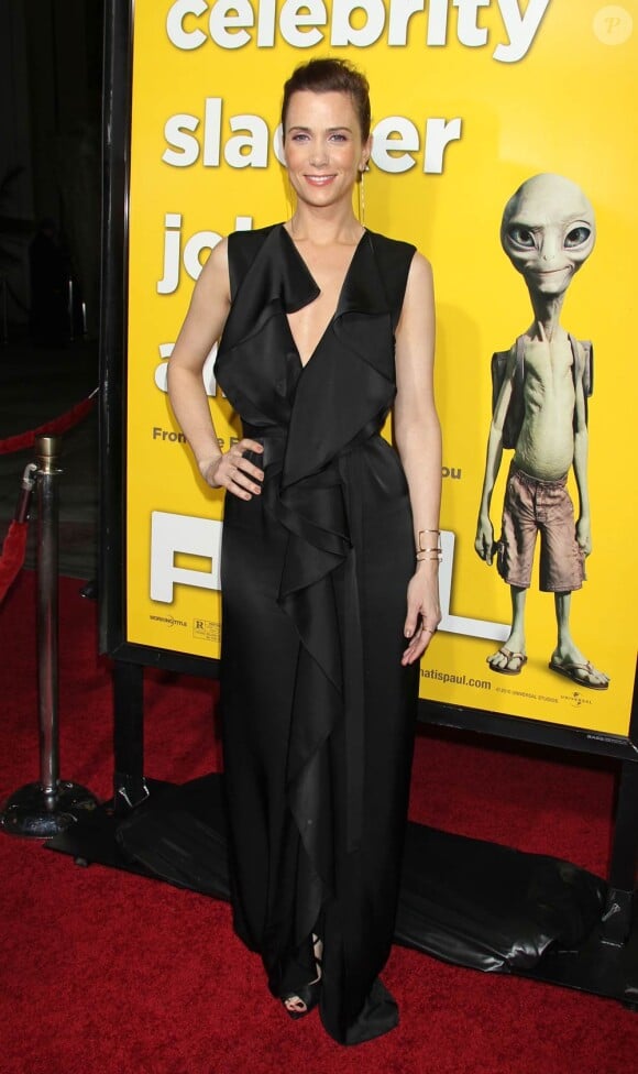 Kristen Wiig à l'occasion de l'avant-première hollywoodienne de Paul, au Graumann's Chinese Theatre de Los Angeles, le 14 mars 2011.