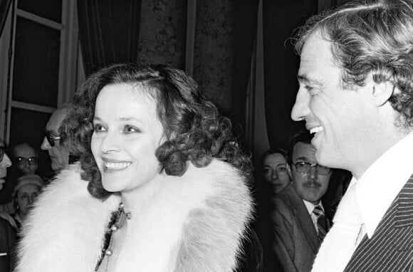 Laura Antonelli et Jean-Paul Belmondo en 1976