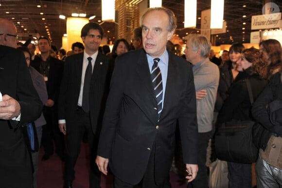 Inauguration du Salon du Livre de Paris, le 17 mars 2011 : Frédéric Mitterrand.