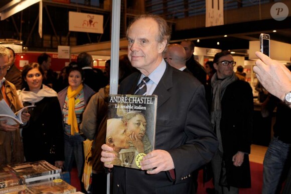 Inauguration du Salon du Livre de Paris, le 17 mars 2011 : Frédéric Mitterrand.