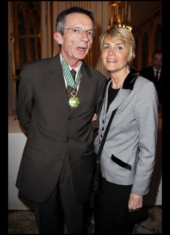 Patrice Leconte en compagnie de sa femme le 24 mars 2011