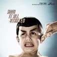 Affiche comique sur l'enfance de Spock, de  Star Trek  