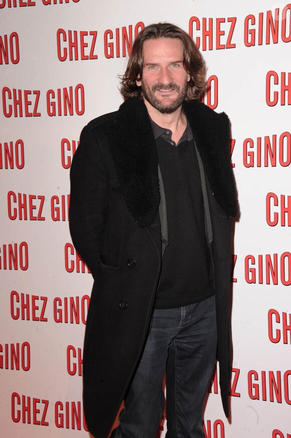Frédéric Beigbeder à l'occasion de l'avant-première de Chez Gino, au Gaumont Opéra, à Paris, le 29 mars 2011.