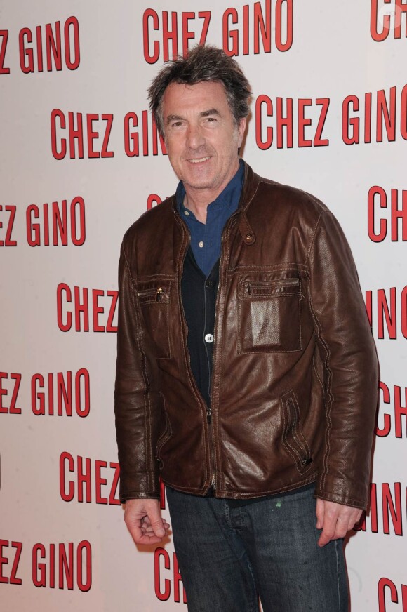 François Cluzet à l'occasion de l'avant-première de Chez Gino, au Gaumont Opéra, à Paris, le 29 mars 2011.
