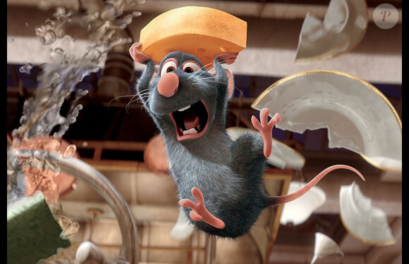 Les studios Pixar ont réalisé Ratatouille, un film tout en rebondissements