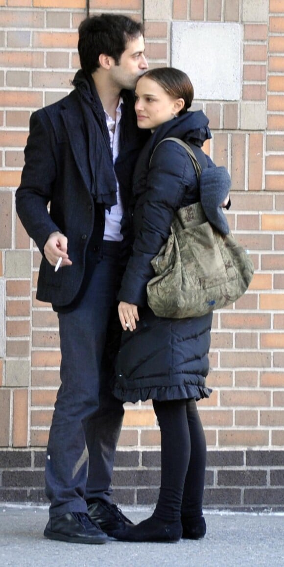Natalie Portman et Benjamin Millepied en janvier 2010.