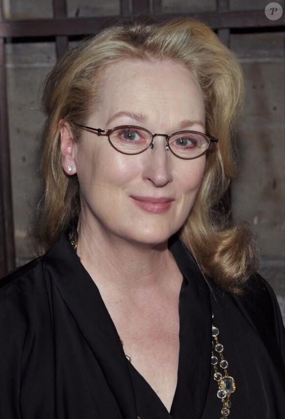Meryl Streep à New York, en avril 2010.
