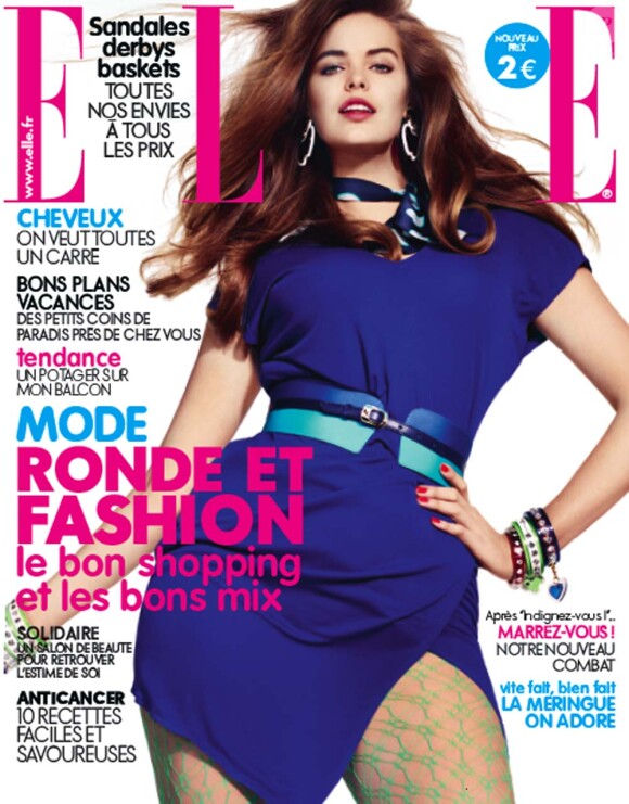 Couverture du magazine ELLE, édition française, en kiosques le 8 avril 2011.