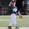 Sean Preston, cinq ans, fils de Britney Spears et Kevin Federline, lors d'un match de baseball, dimanche 10 avril à Los Angeles.