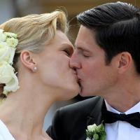 Maria Riesch : Après le mariage civil en bronze, le mariage religieux en blanc !