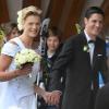 La skieuse Maria Riesch, 26 ans, a épousé son compagnon et manageur Marcus Höfl, 37 ans. D'abord civilement, à Garmen-Partenkirschen, le 14 avril 2011 dans une tenue bronze, puis religieusement, le 16, à Going (Autriche).