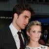 Robert Pattinson et Reese Witherspoon à l'avant-première de Water for Elephants au Ziegfeld Theatre à New York, le 17 avril 2011.
