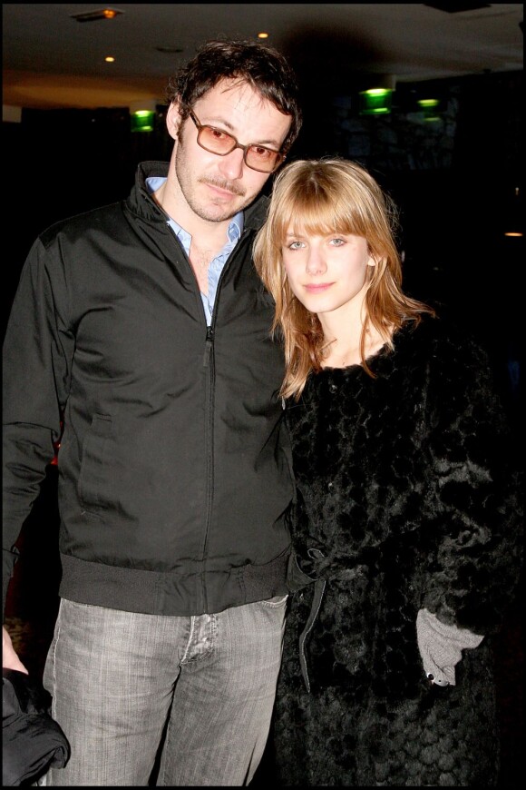 Julien Boisselier et Mélanie Laurent en 2008.