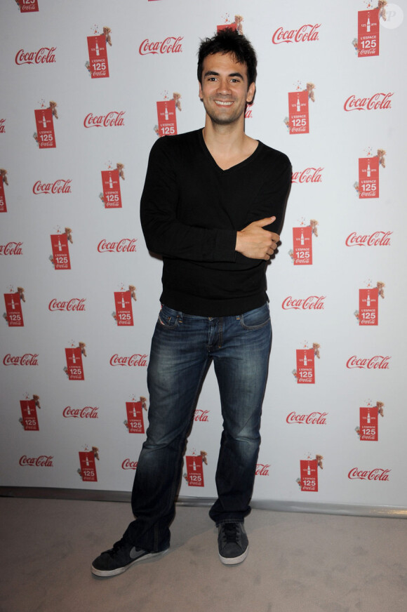 Alex Goude lors des 125 ans de Coca-Cola à l'espace (éphémère) 125 à Paris le 27 avril 2011