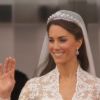 Kate Middleton, sublime jeune mariée au balcon de Buckingham Palace, à Londres, le 29 avril 2011.