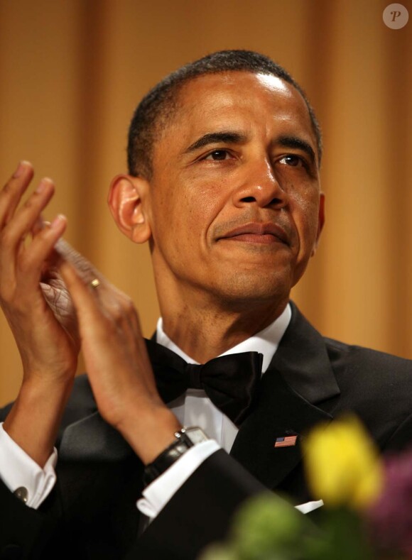 Barack Obama, dîner des correspondants de presse de la Maison Blanche, à Washington, le 30 avril 2011.