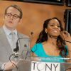 Matthew Broderick et Anika Noni Rose lors de la présentation à New York des nominations pour les Tony Awards le 2 mai 2011