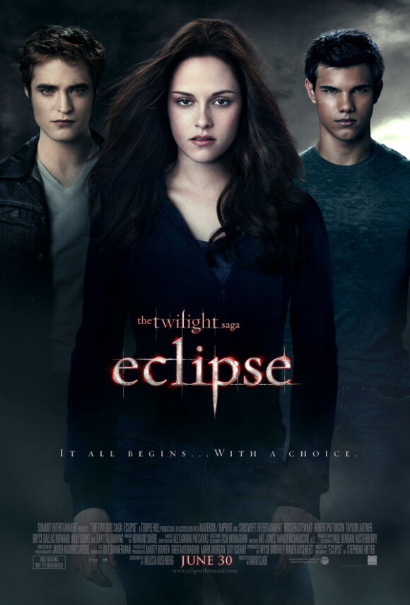 L'affiche du film Twilight chapitre 3 - Hésitation