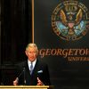 Le prince Charles s'exprime quant à l'agriculture et le développement durable, à l'université de Georgetown. 4 mai 2011