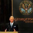 Le prince Charles s'exprime quant à l'agriculture et le développement durable, à l'université de Georgetown. 4 mai 2011 