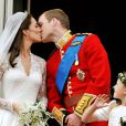 Catherine et le prince William le jour de leur mariage, le vendredi 29 avril 2011. 