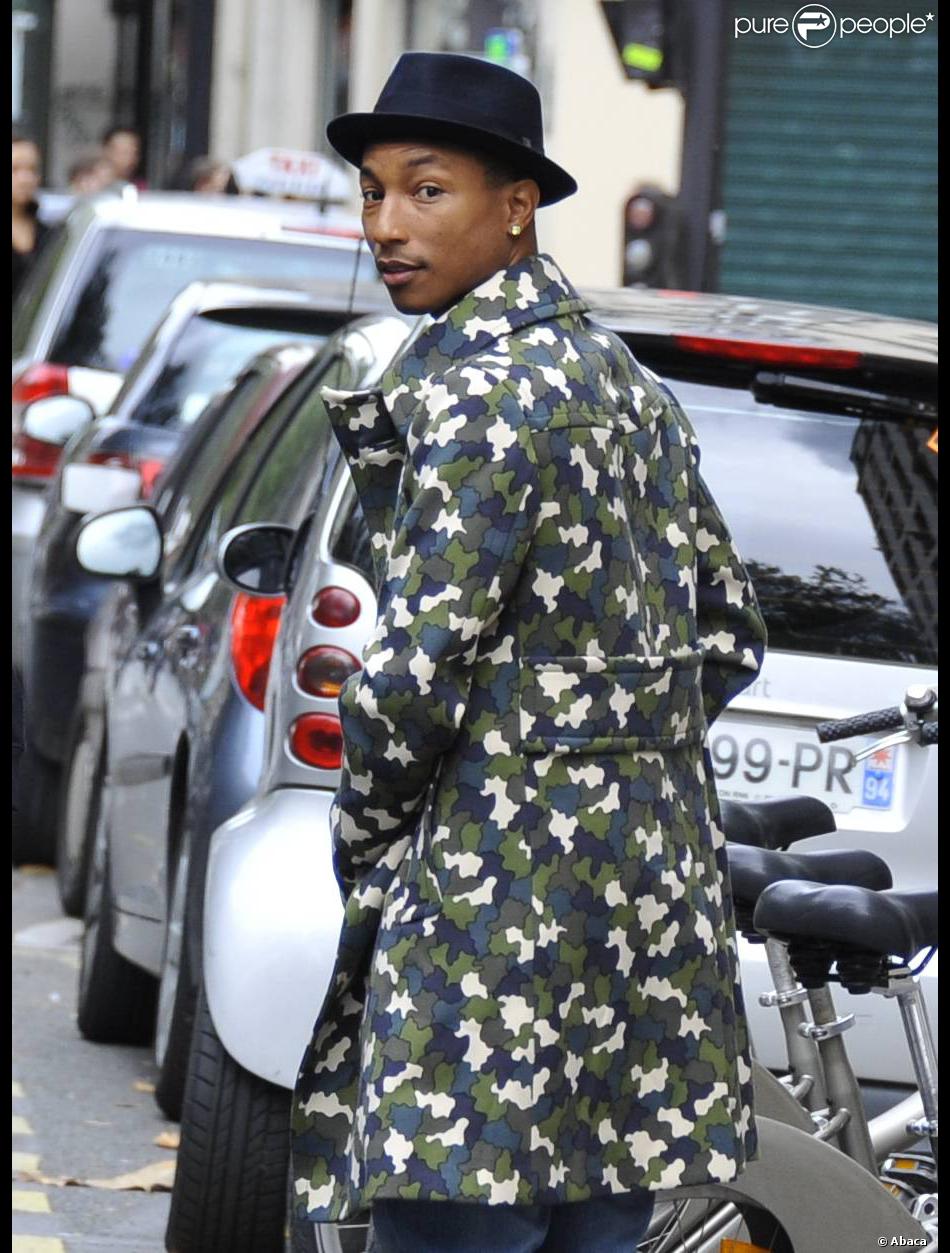 Pharrell Williams le 3 octobre 2010 à Paris