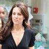 Kate Middleton à quelques jours de son mariage à Londres lors d'une séance shopping