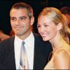 George Clooney et Céline Balitran en 1998