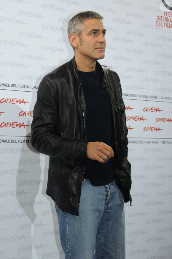 George Clooney à Rome en 2009