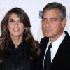George Clooney et Elisabetta Canalis en novembre 2010