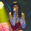 Katy Perry en concert à Auckland, en Nouvelle-Zélande, le 7 mai 2011.