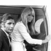 Gunter Sachs et Brigitte Bardot, à Munich, le 14 juillet 1966.