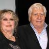 Gunter Sachs et Brigitte Bardot, à Paris, le 28 septembre 2006.