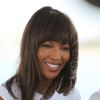 Naomi Campbell sur la plage du Majestic 64 à Cannes le 15 mai 2011