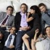 Hugh Laurie, Jesse Spencer, Lisa Edelstein,  Olivia Wilde et  Omar Epps dans Dr. House.