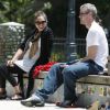 Jessica Alba et Eric Dane se sont retrouvés au parc avec leurs petites familles. Los Angeles, 21 mai 2011