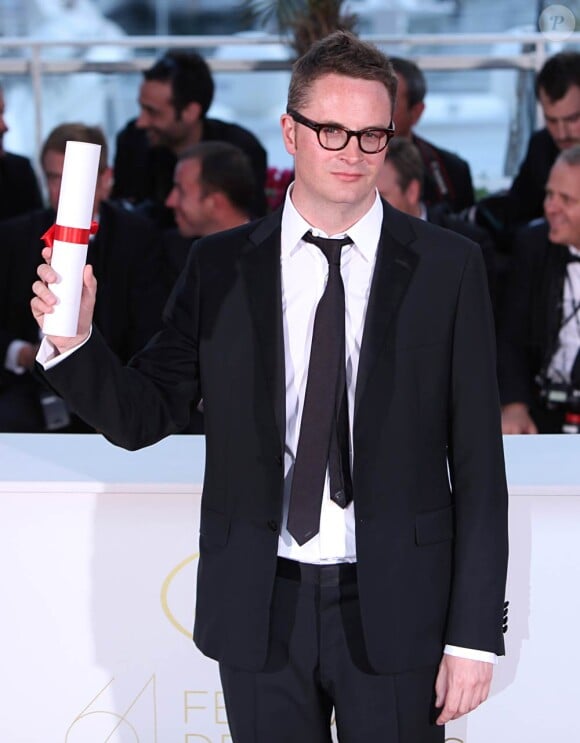 Nicolas Winding Refn a remporté le prix de la mise en scène lors du 64e Festival de Cannes, le 22 mai 2011.