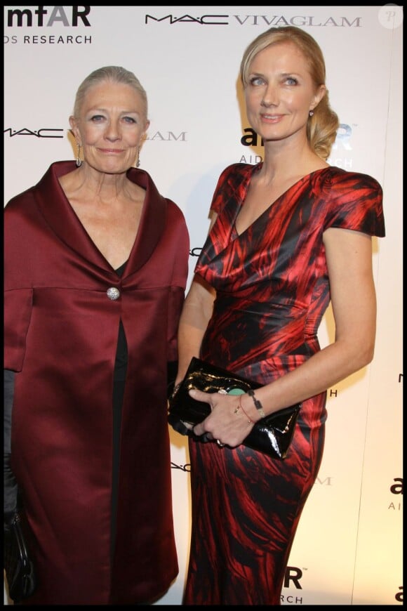 Joely Richardson et sa maman Vanessa Redgrave en février 2010.