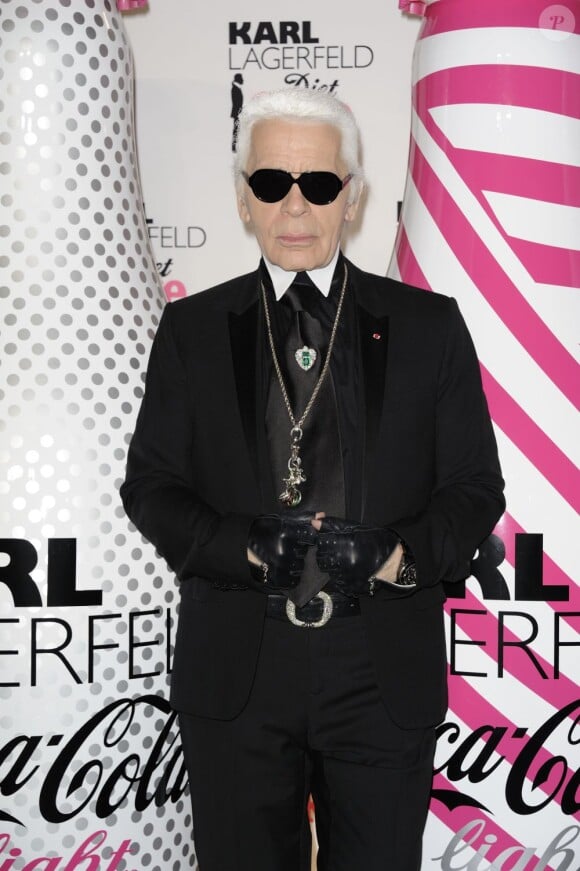 Karl Lagerfeld en avril 2011.