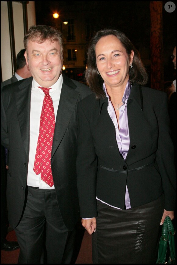 Dominique Besnehard et Ségolène Royal en octobre 2007.
