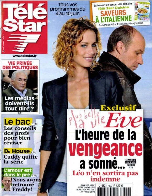 Charlie Nune incarne le personnage d'Eve dans la série PBLV. Magazine Télé Star