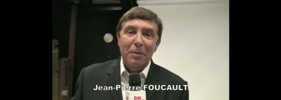 Jean-Pierre Foucault dans le making of des 25 ans de Télé-Loisirs
