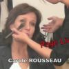 Carole Rousseau dans le making of des 25 ans de Télé-Loisirs