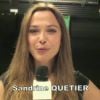 Sandrine Quétier dans le making of des 25 ans de Télé-Loisirs