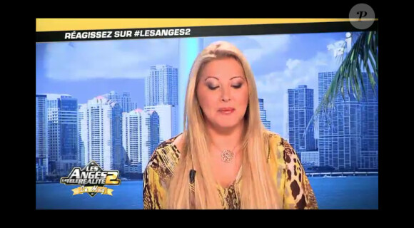 Loana invitée sur le plateau des Anges de la télé-réalité : Miami Dreams le 1er juin 2011