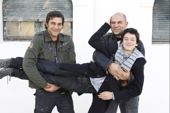 Philippe Guillard , Vincent Moscato et Jeremie Duvall, ont présenté le Fils à Jo, au Festival du film international, à Saint-Jean-de-Luz