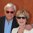 Laurent Boyer et Alice Dona lors du tournoi de Roland-Garros, le 2 juin 2011.
