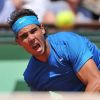 Rafael Nadal en demi-finale de Roland-Garros contre Andy Murray, le 3 jun 2011.