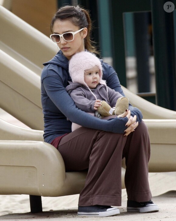 Jessica Alba et sa fille Honor en janvier 2009 : un duo attendrissant 